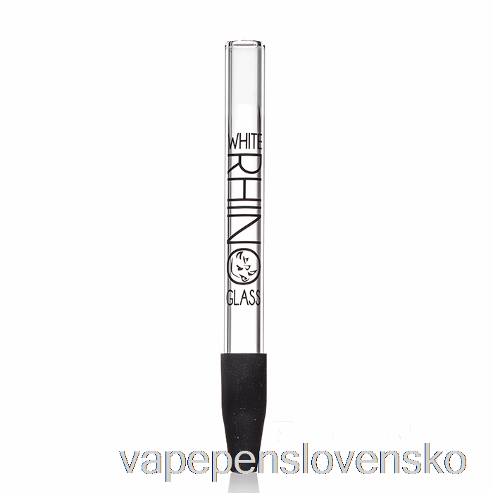 Biely Nosorožec Pyrex Dab Slam V1 Vape Pero